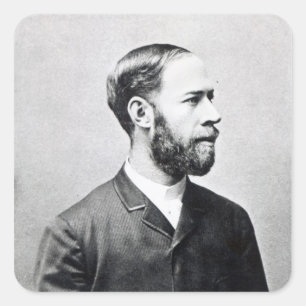 Pegatina Cuadrada Heinrich Rudolph Hertz