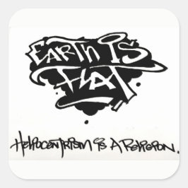 Pegatina Cuadrada Heliocultivo FE