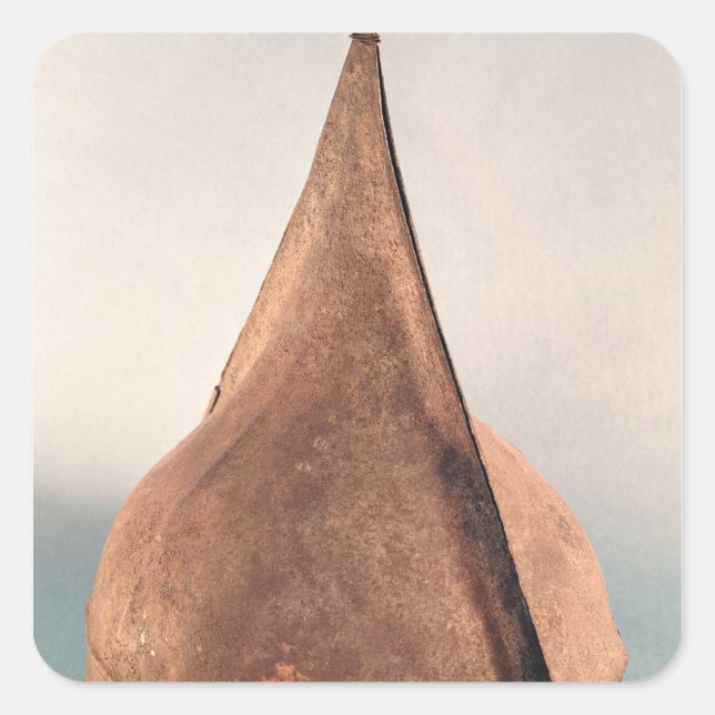 Pegatina Cuadrada Helmet, de Bernieres d'Ailly (Anverso)