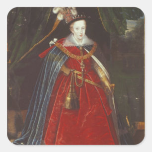 Pegatina Cuadrada Henry, Príncipe de Gales, c.1603