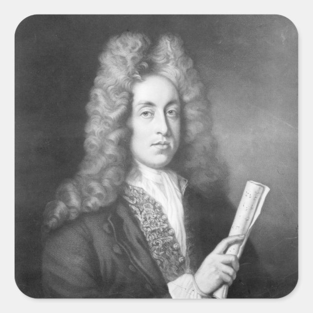 Pegatina Cuadrada Henry Purcell (Anverso)