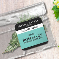 Herb cian minimalista