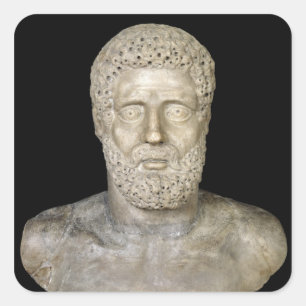 Pegatina Cuadrada Hercules