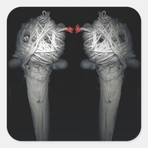 Pegatina Cuadrada Hermanos 2013