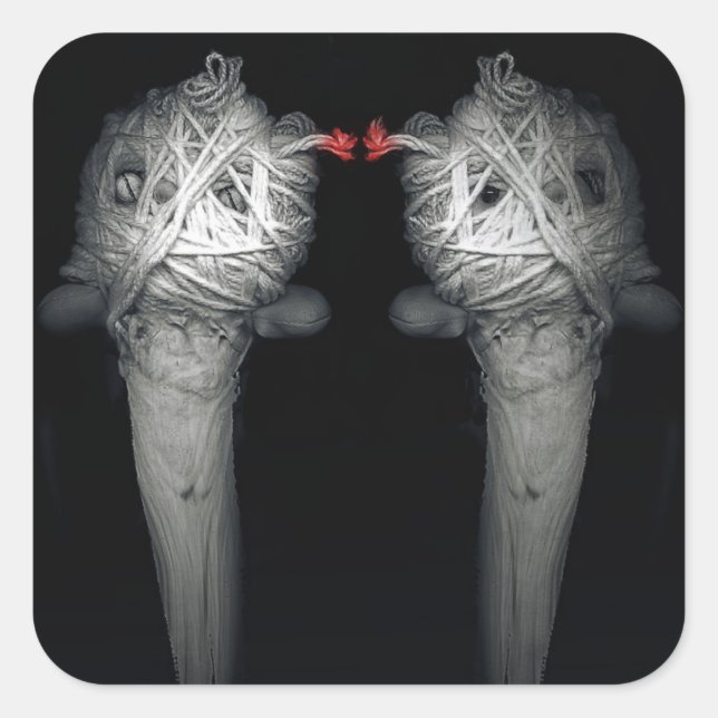 Pegatina Cuadrada Hermanos 2013 (Anverso)