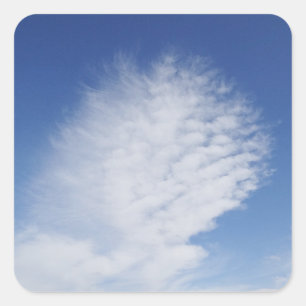 Pegatina Cuadrada Hermosa nube
