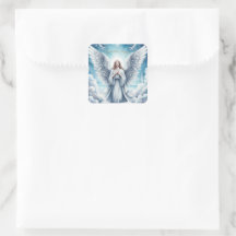 Hermoso Ángel de la Guarda Blanco