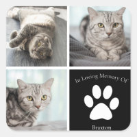 Hermoso gato Personalizado Mascota foto Keepsake