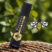 HEXAGON Beeswax Peppermint LIP BALM con BEE