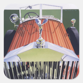 Pegatina Cuadrada High-end