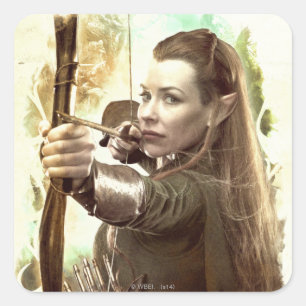 Pegatina Cuadrada Hija de TAURIEL™ de Mirkwood