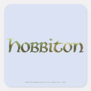 Pegatina Cuadrada HOBBITON™ Textured