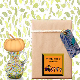 Pegatina Cuadrada Hocus Pocus Cute Halloween Desfile De Brujas Feste