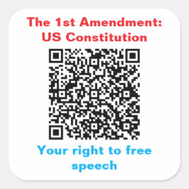 Pegatina Cuadrada Hoja de seis Pegatinas de 3 pulgadas