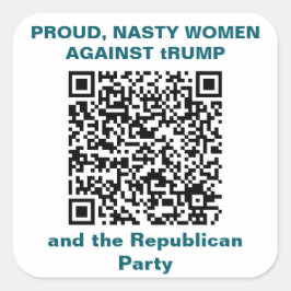 Pegatina Cuadrada Hoja de seis stickers de 3 pulgadasPegatina