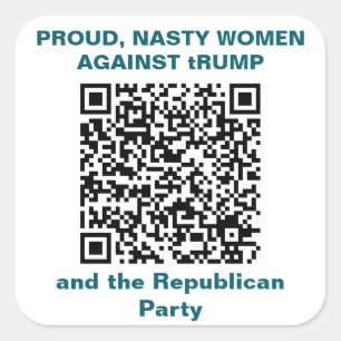 Pegatina Cuadrada Hoja de seis stickers de 3 pulgadasPegatina