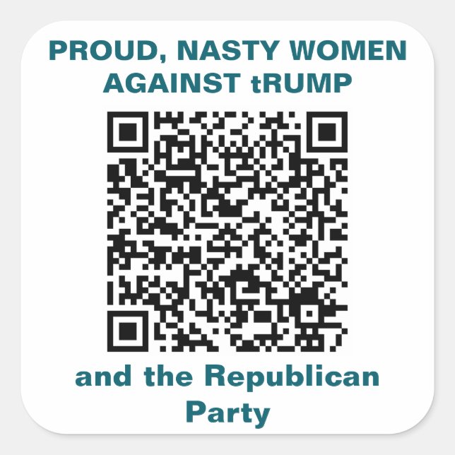 Pegatina Cuadrada Hoja de seis stickers de 3 pulgadasPegatina (Anverso)