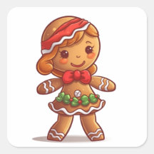 Holly Jolly Gingerbread Chica