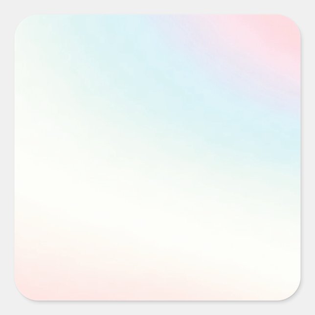 Pegatina Cuadrada Hologram (Anverso)