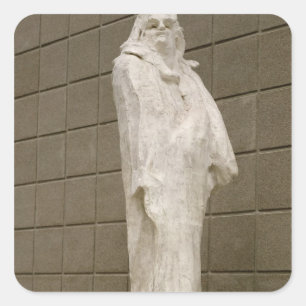 Pegatina Cuadrada Honore de Balzac 1897