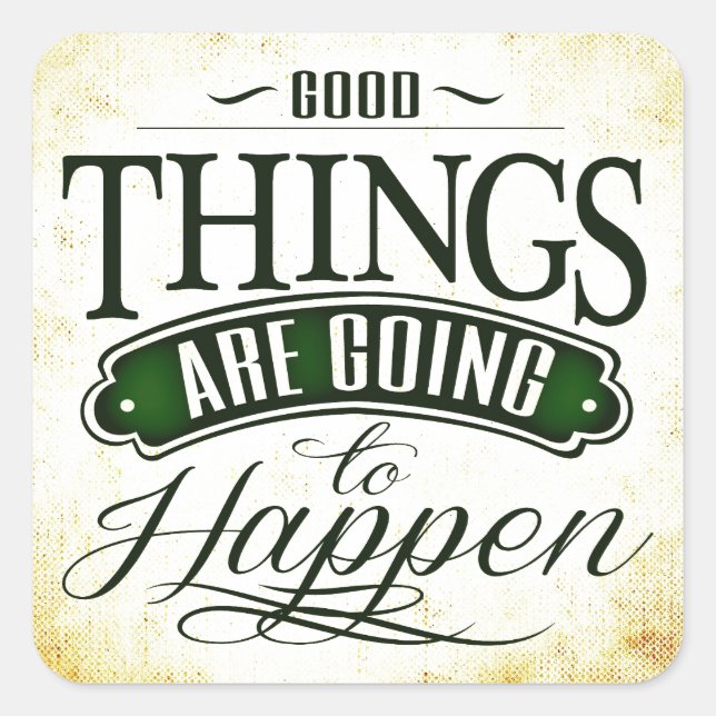 Pegatina Cuadrada hope-853700 HOPE MOTTO CITA MOTIVATIONAL EXPRESS (Anverso)