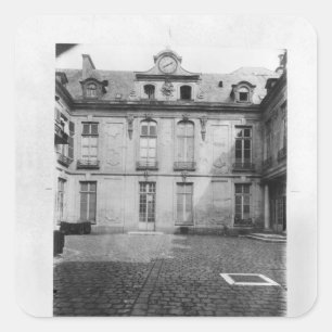 Pegatina Cuadrada Hotel du Grand Veneur en París 60 rue de