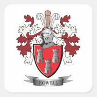 Howell Family Crest Coat of Arms