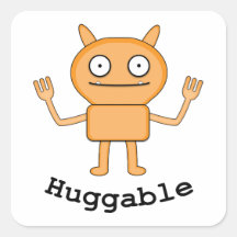 Huggable - Pegatinas cuadrados