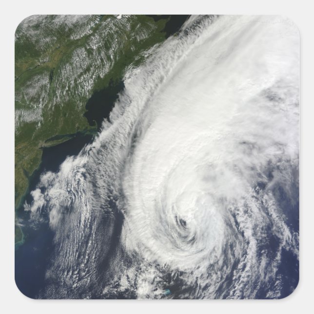 Pegatina Cuadrada Huracán Igor (Anverso)