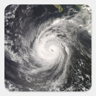 Pegatina Cuadrada Huracán Norberto de México