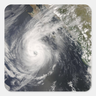 Pegatina Cuadrada Huracán Norberto de México 2