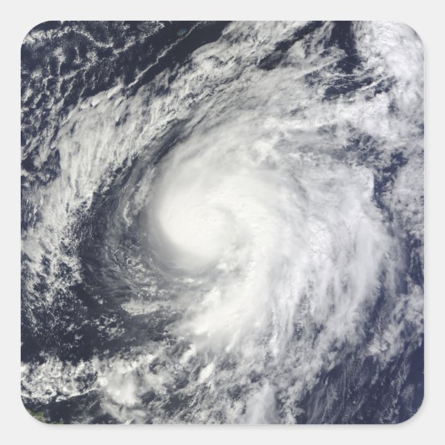 Pegatina Cuadrada Huracán Otto (Anverso)