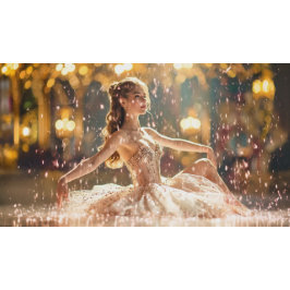 PEGATINA CUADRADA I LOVE BALLET - BALLET & DANCE