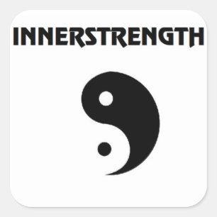Pegatina Cuadrada Icono DE INNERSTRENGTH