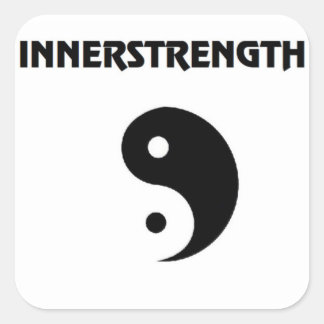 Pegatina Cuadrada Icono DE INNERSTRENGTH