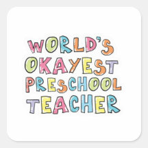 Idea de regalo para profesores de preescolar más o