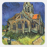 Iglesia en Auvers-sur-Oise por Vincent van Gogh