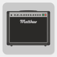 Ilustracion amplificador personalizado para músico