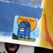 Ilustracion de correo de caja desplegable