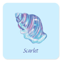 Ilustracion de mariscos de arcoiris personalizado