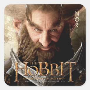 Pegatina Cuadrada Ilustraciones de la edición limitada: Nori