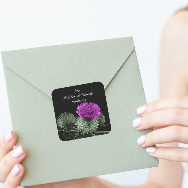 Pegatina Cuadrada Impresionante silbato escocés (Subido por el creador)