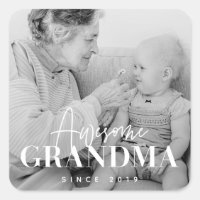 Increíble abuela desde 20XX simple foto elegante