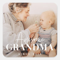 Increíble abuela desde 20XX simple foto elegante