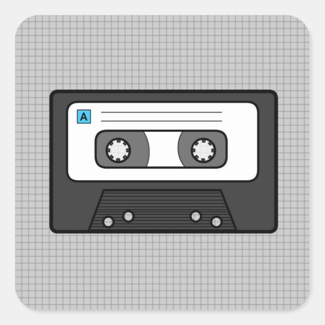 Pegatina Cuadrada indefinido (Anverso)