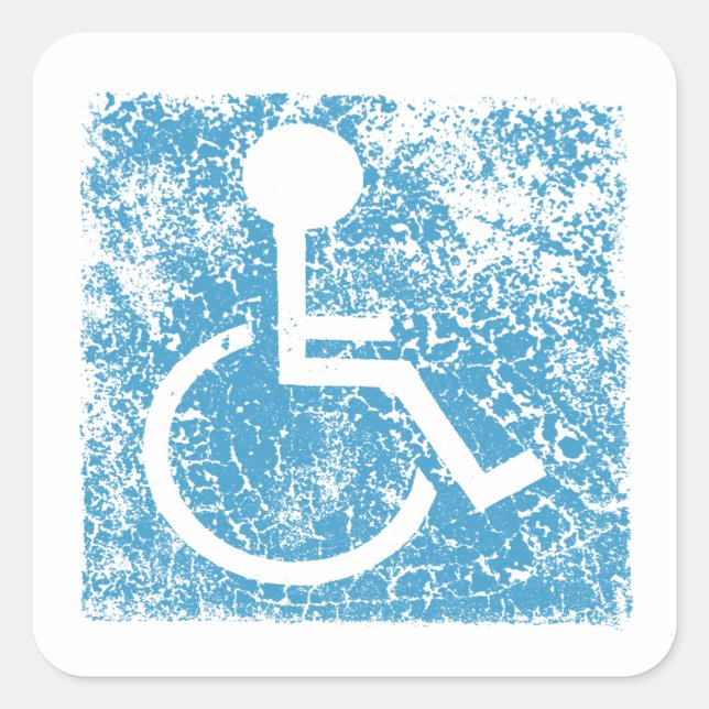 Pegatina Cuadrada indefinido (Anverso)