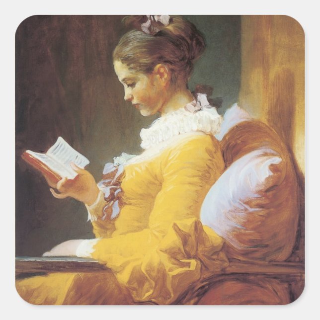 Pegatina Cuadrada indefinido (Anverso)