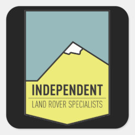 PEGATINA CUADRADA INDEPENDIENTE