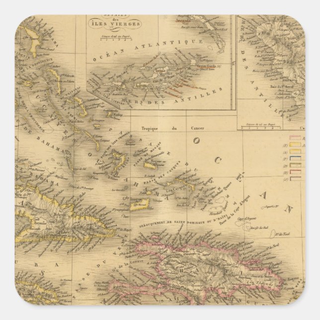 Pegatina Cuadrada India 6 (Anverso)