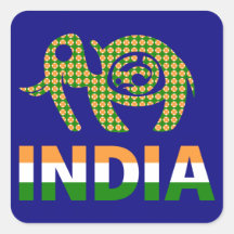 India, elefante pintado